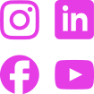 Multiple social media platforms icon