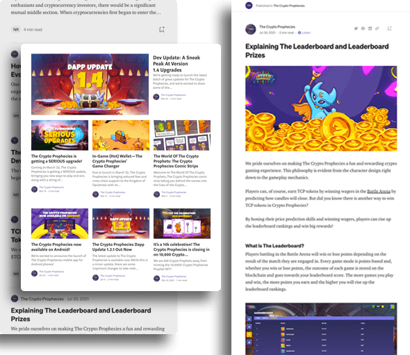 SEO-informed content writing - The Crypto Prophecies The Crypto Prophecies blog writing