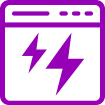 Power traffic to your website Power traffic to your website icon